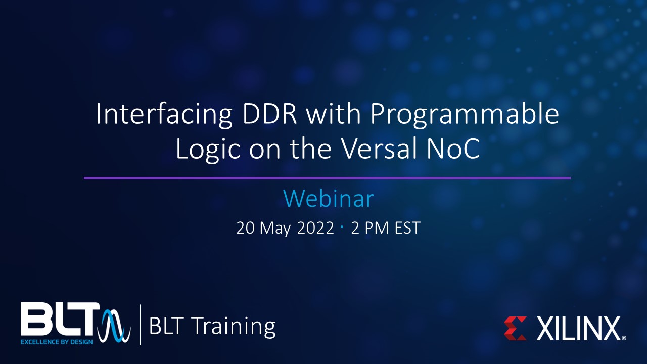 AMD DDR Versal NoC Integration