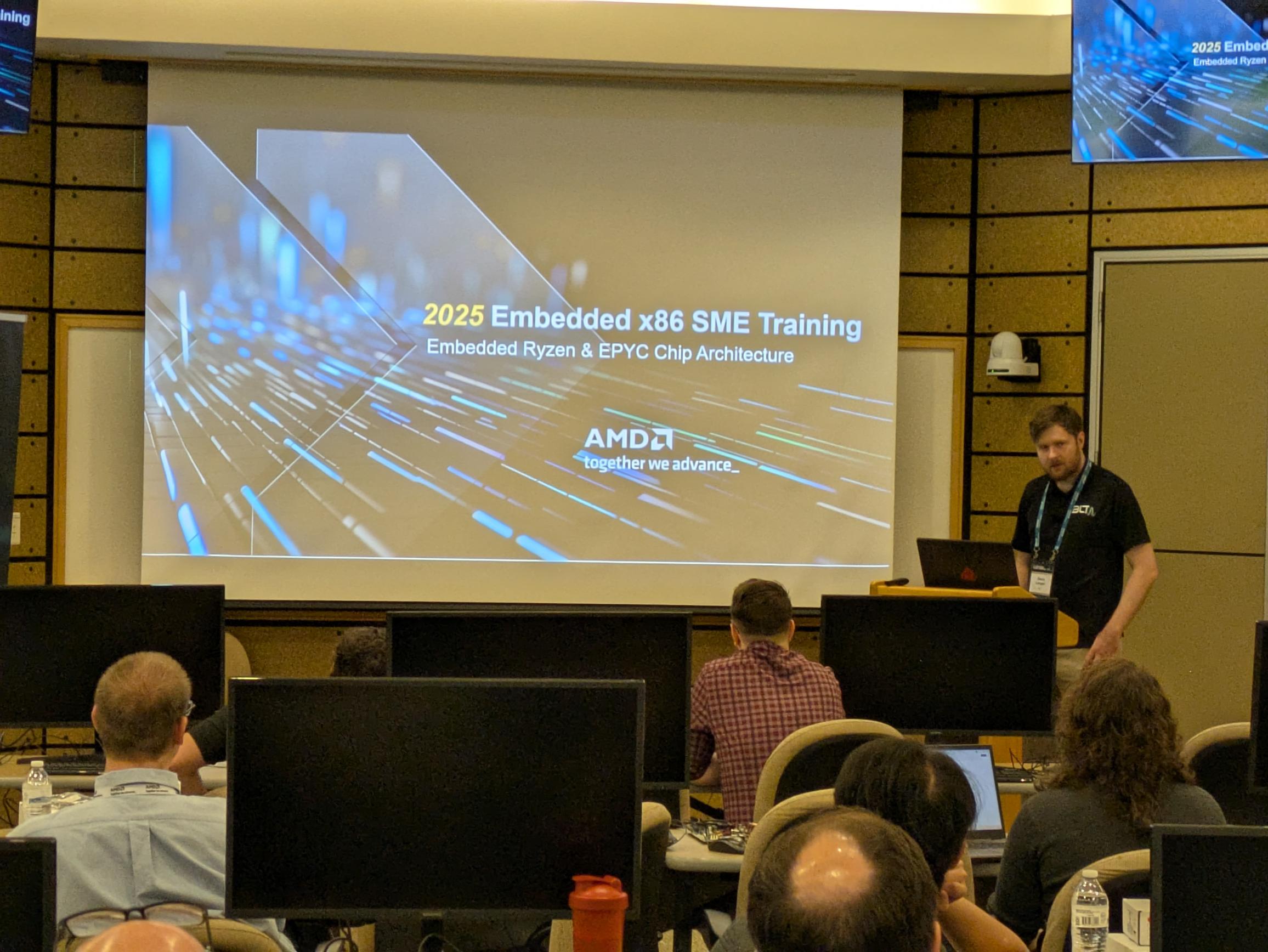 RTT training day 2025 AMD x86 embedded processor training